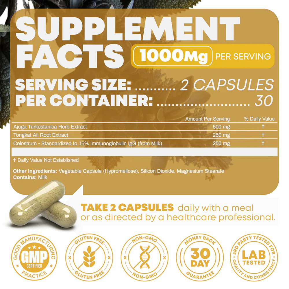 Turkesterone + Tongkat Ali 1000mg - Image 5